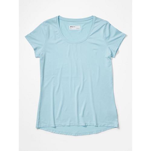 Marmot All Around Clothes - Womens T-Shirts Blue CA3598247 Canada